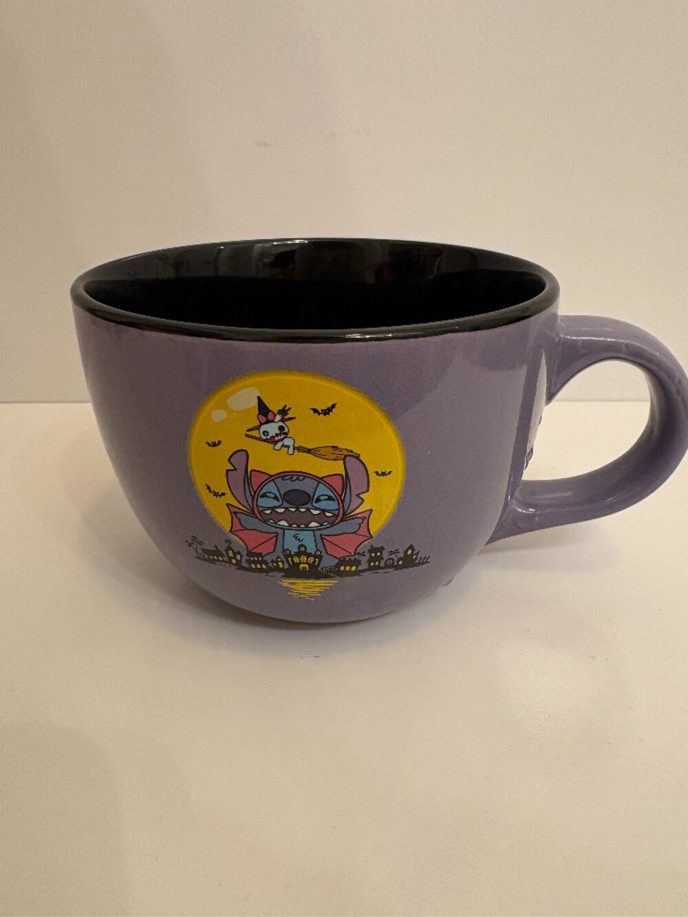Disney Lilo & Stitch Halloween Vampire Stitch & Scrump 24 oz Mug